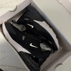 Nike Black & White Air Max 270